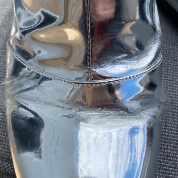 Silver mirror AX boots 9 - Picture 6 of 8